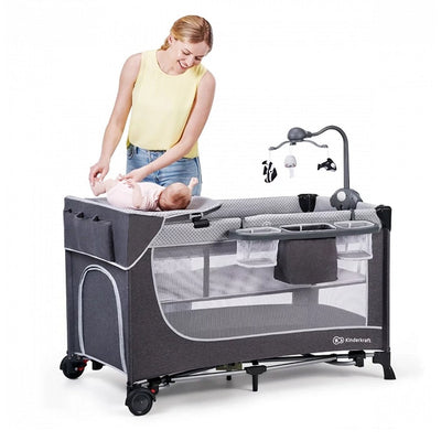 Cuna Pack&Play Leody Kinderkraft - KinderKraft-MiniNuts expertos en coches y sillas de auto para bebé
