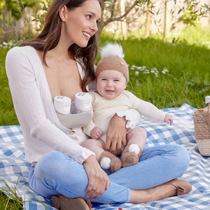 Extractor de leche materna S12 Pro Doble - MOMCOZY-MiniNuts expertos en coches y sillas de auto para bebé