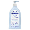 Gel de Baño y Champú de bebé 500ml Sanosan - Sanosan-MiniNuts expertos en coches y sillas de auto para bebé