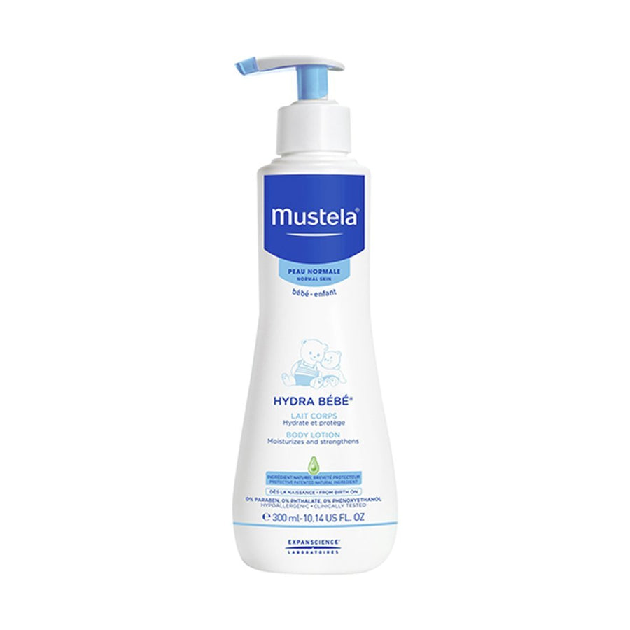 Leche Corporal Hydra Bebé Mustela - Mustela-MiniNuts expertos en coches y sillas de auto para bebé