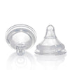 Pack 2 tetinas chupete boca ancha para mamadera peristáltica Pigeon - Pigeon-MiniNuts expertos en coches y sillas de auto para bebé