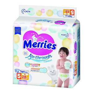 Pañales desechables Merries con velcro Merries - Merries-MiniNuts