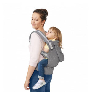 Portabebés ergonómico Huggy Kinderkraft - KinderKraft-MiniNuts expertos en coches y sillas de auto para bebé