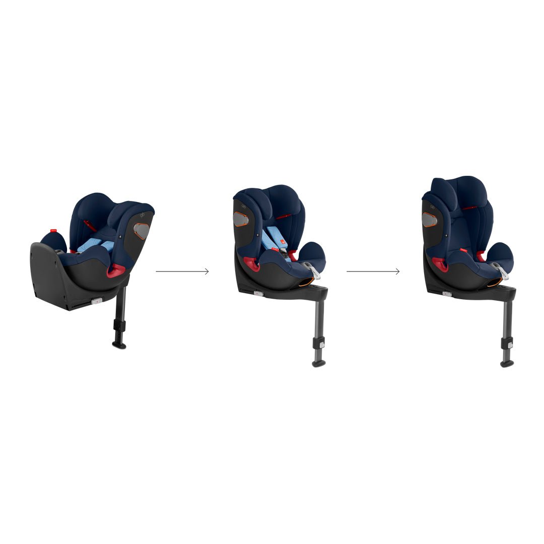 Silla de auto convertible Convy-Fix GB - GB-MiniNuts expertos en coches y sillas de auto para bebé