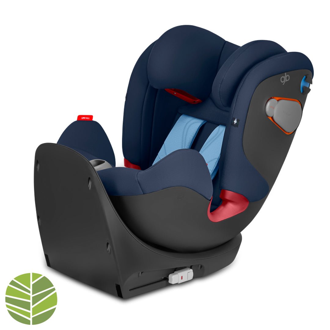 Silla de auto convertible toda en una Uni-All GB - GB-MiniNuts expertos en coches y sillas de auto para bebé