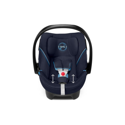 Silla de auto Nido Aton 5 + Base 2-Fix Cybex - Cybex-MiniNuts expertos en coches y sillas de auto para bebé