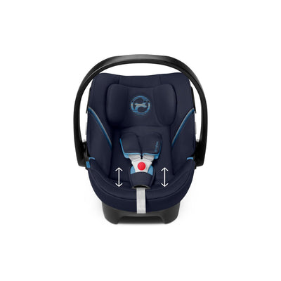 Silla de auto Nido Aton 5 + Base 2-Fix Cybex - Cybex-MiniNuts expertos en coches y sillas de auto para bebé