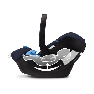 Silla de auto Nido Aton 5 + Base 2-Fix Cybex - Cybex-MiniNuts expertos en coches y sillas de auto para bebé