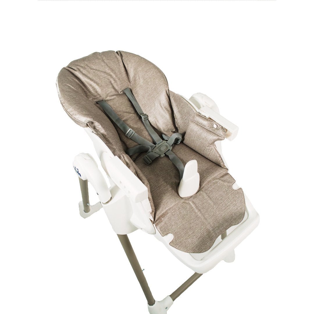Silla de comer Pappananna color Gris - vista frontal