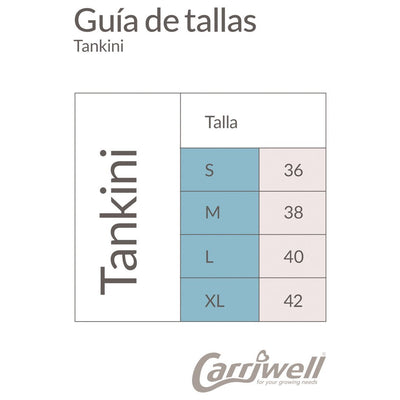 Tankini Bañador Embarazo Carriwell - Carriwell-MiniNuts expertos en coches y sillas de auto para bebé