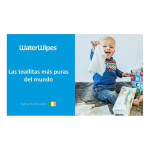 Toallitas húmedas Waterwipes 60 Unidades - Waterwipes-MiniNuts expertos en coches y sillas de auto para bebé