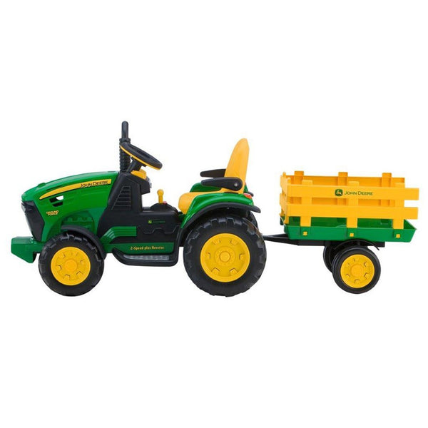 Tractor eléctrico John Deere Peg-Pérego  Mini Nuts - MiniNuts expertos en  coches y sillas de auto para bebé