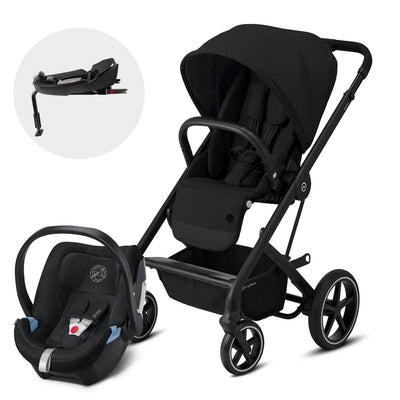 Travel System Balios S Lux + Aton 5 + Base Cybex - Cybex-MiniNuts expertos en coches y sillas de auto para bebé