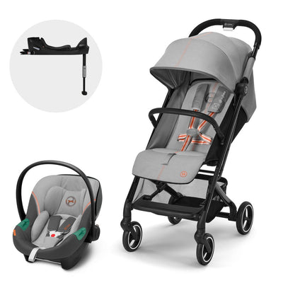 Travel System Beezy + Aton S2 + Base [NUEVO] - Cybex-MiniNuts expertos en coches y sillas de auto para bebé