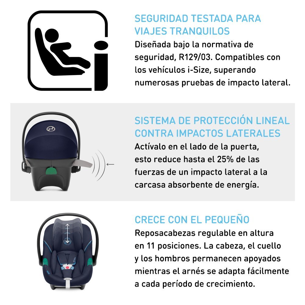 Travel System Eezy S Plus 2 + Aton S2 + Base - MiniNuts expertos en coches  y sillas de auto para bebé