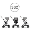 Travel System Eezy S Twist PLUS 2 + Aton 5 + Base Cybex - Cybex-MiniNuts expertos en coches y sillas de auto para bebé