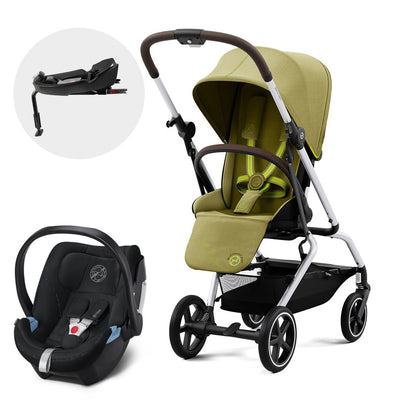 Travel System Eezy S Twist PLUS 2 + Aton 5 + Base Cybex - Cybex-MiniNuts expertos en coches y sillas de auto para bebé