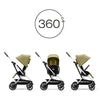 Travel System Eezy S Twist PLUS 2 + Aton 5 + Base Cybex - Cybex-MiniNuts expertos en coches y sillas de auto para bebé