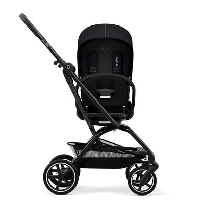 Travel System Eezy S Twist PLUS 2 BLK / SLV + Aton 5 + Base Cybex - Cybex-MiniNuts expertos en coches y sillas de auto para bebé