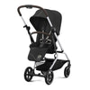 Travel System Eezy S Twist PLUS 2 BLK / SLV + Aton 5 + Base Cybex - Cybex-MiniNuts expertos en coches y sillas de auto para bebé