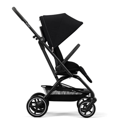 Travel System Eezy S Twist PLUS 2 BLK / SLV + Aton 5 + Base Cybex - Cybex-MiniNuts expertos en coches y sillas de auto para bebé