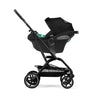 Travel System Eezy S Twist PLUS 2 BLK / SLV + Aton 5 + Base Cybex - Cybex-MiniNuts expertos en coches y sillas de auto para bebé