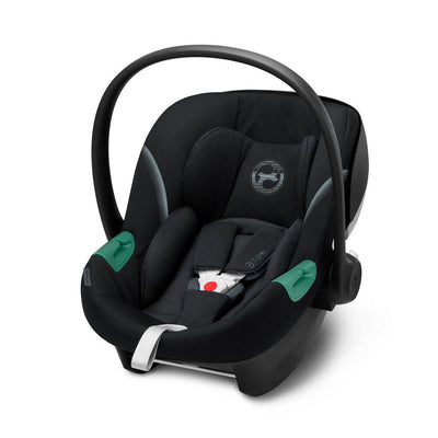 Travel System Eezy S Twist PLUS 2 BLK / SLV + Aton S2 + Base Cybex - Cybex-MiniNuts expertos en coches y sillas de auto para bebé