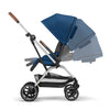 Travel System Eezy S Twist PLUS 2 SLV + Aton 5 + Base Cybex - Cybex-MiniNuts expertos en coches y sillas de auto para bebé