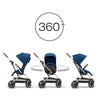 Travel System Eezy S Twist PLUS 2 SLV + Aton 5 + Base Cybex - Cybex-MiniNuts expertos en coches y sillas de auto para bebé