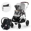 Travel System Gazelle S + Aton 5 + Base - Cybex Gold-MiniNuts expertos en coches y sillas de auto para bebé