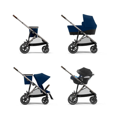 Travel System Gazelle S TPE + Aton 5 + Base - Cybex-MiniNuts expertos en coches y sillas de auto para bebé