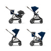 Travel System Gazelle S TPE + Aton 5 + Base - Cybex-MiniNuts expertos en coches y sillas de auto para bebé