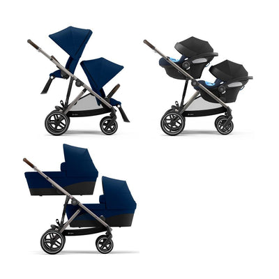 Travel System Gazelle S TPE + Aton 5 + Base - Cybex-MiniNuts expertos en coches y sillas de auto para bebé