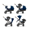 Travel System Gazelle S TPE + Aton 5 + Base - Cybex-MiniNuts expertos en coches y sillas de auto para bebé