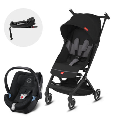 Travel System Pockit Plus All City + Aton 5+ Base - GB-MiniNuts expertos en coches y sillas de auto para bebé