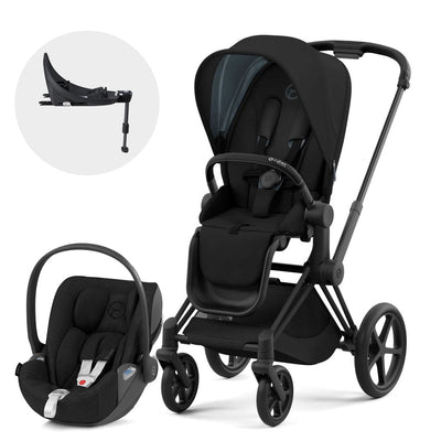 Travel System Priam v4+ Cloud Z + Base Z Cybex - Cybex-MiniNuts expertos en coches y sillas de auto para bebé