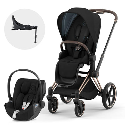 Travel System Priam v4+ Cloud Z + Base Z Cybex - Cybex-MiniNuts expertos en coches y sillas de auto para bebé