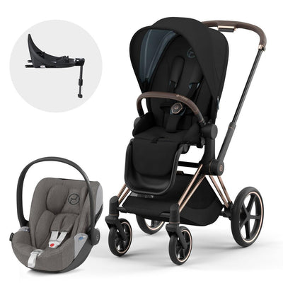 Travel System Priam v4+ Cloud Z + Base Z Cybex - Cybex-MiniNuts expertos en coches y sillas de auto para bebé