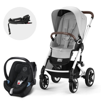 Travel System Talos S Lux 2 + Aton 5 + Base Cybex - Cybex-MiniNuts expertos en coches y sillas de auto para bebé