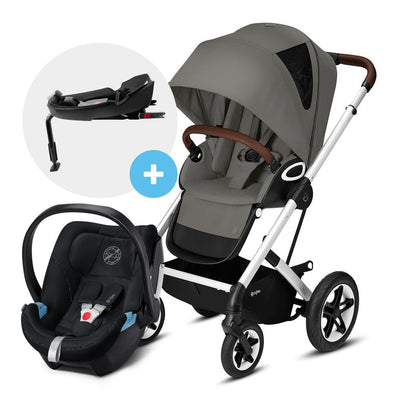 Travel System Talos S Lux + Aton 5 + Base Cybex - Cybex-MiniNuts expertos en coches y sillas de auto para bebé