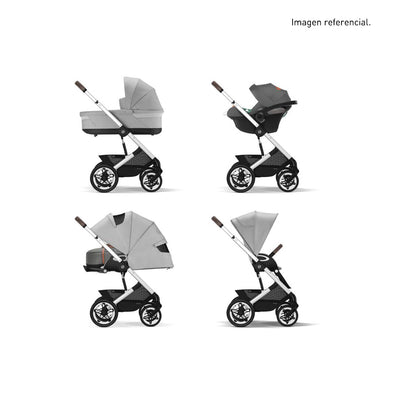 Travel System Talos S Lux SLV + Aton S2 + Base Cybex - Cybex-MiniNuts expertos en coches y sillas de auto para bebé