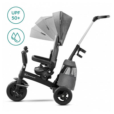 Triciclo 5 en 1 EASYTWIST 360° de Kinderflex - KinderKraft-MiniNuts expertos en coches y sillas de auto para bebé