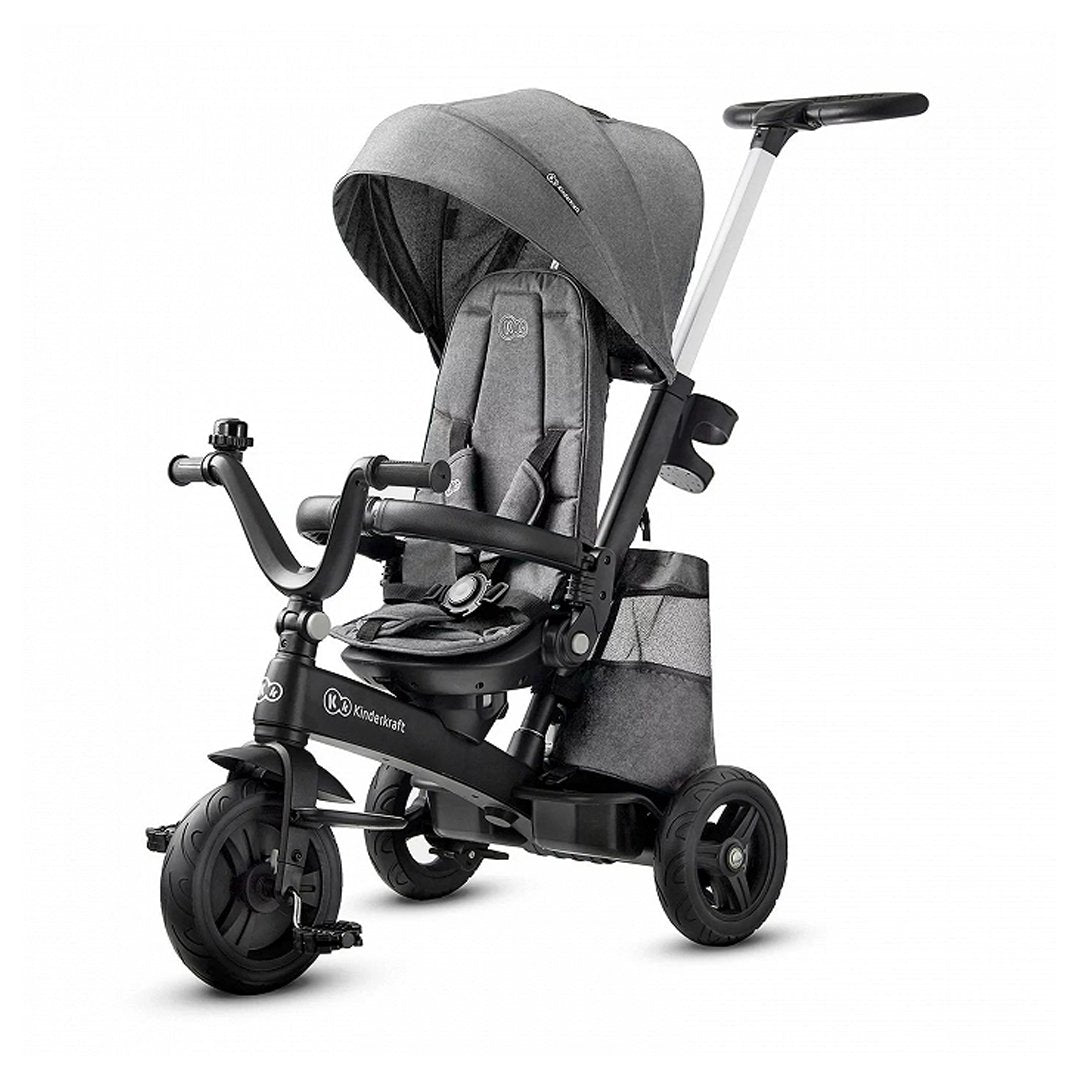 Coche Triciclo gris EASYTWIST de KinderKraft