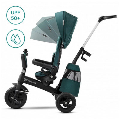 Triciclo 5 en 1 EASYTWIST 360° de Kinderflex - KinderKraft-MiniNuts expertos en coches y sillas de auto para bebé