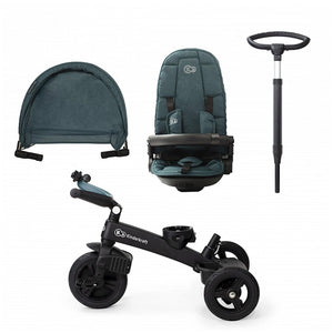 Triciclo 5 en 1 EASYTWIST 360° de Kinderflex - KinderKraft-MiniNuts expertos en coches y sillas de auto para bebé