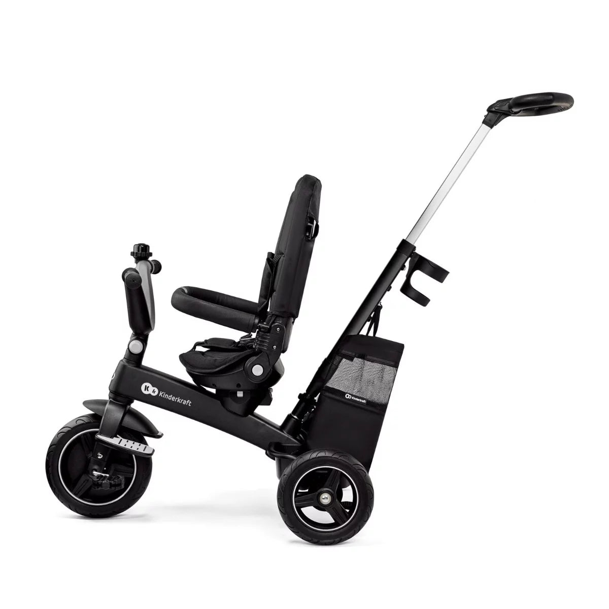 Coche Triciclo negro EASYTWIST de KinderKraft sin capota
